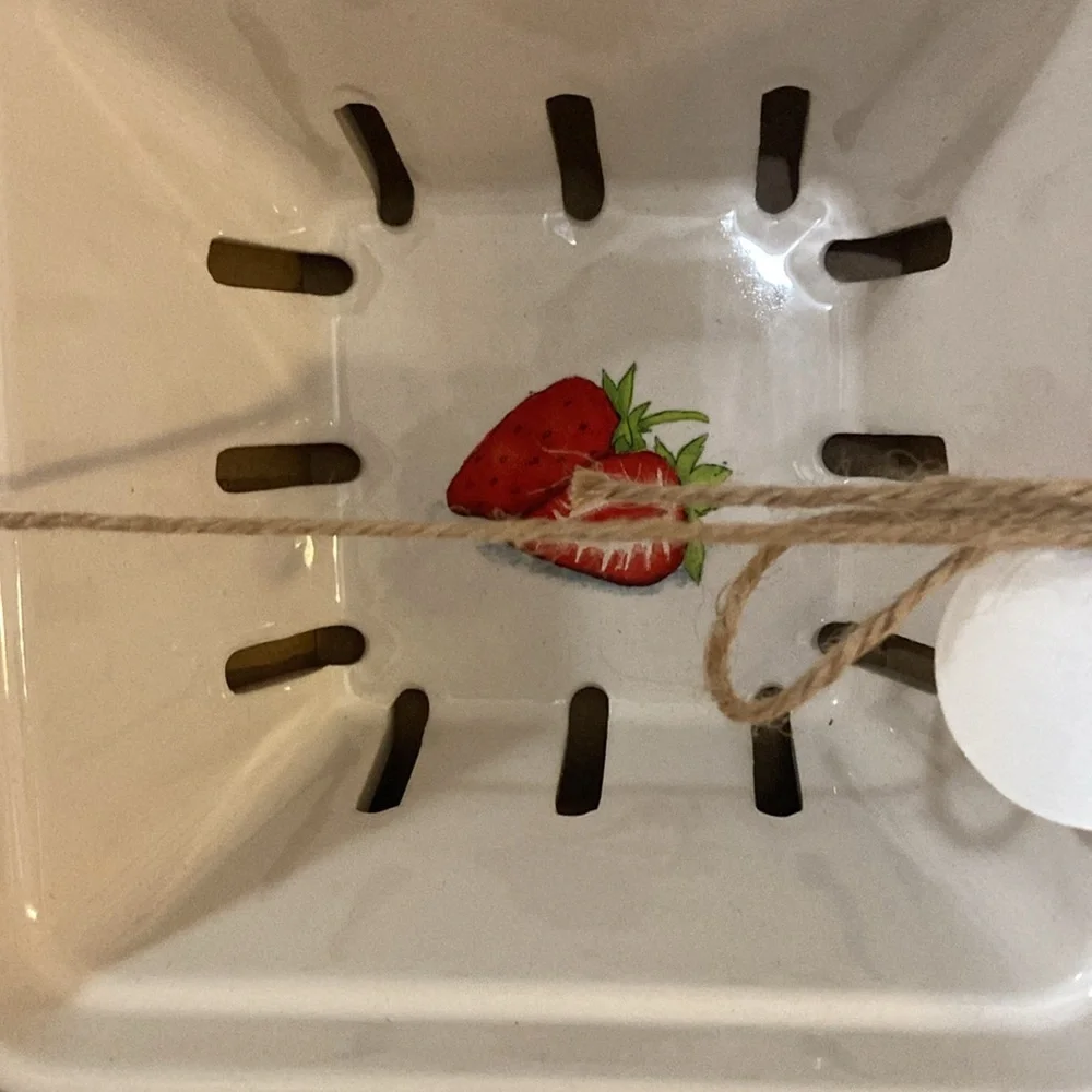 Rae Dunn Strawberry & Blueberry Containers